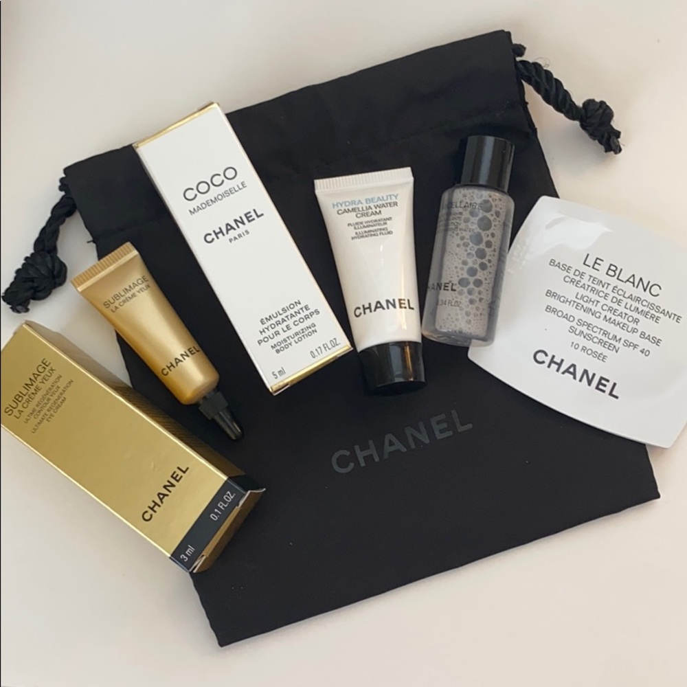 Chanel Sublimage Coco Mademoiselle Skin Care Lot